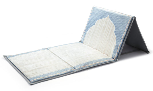 سجادة صلاة بمسند ظهر صوفية