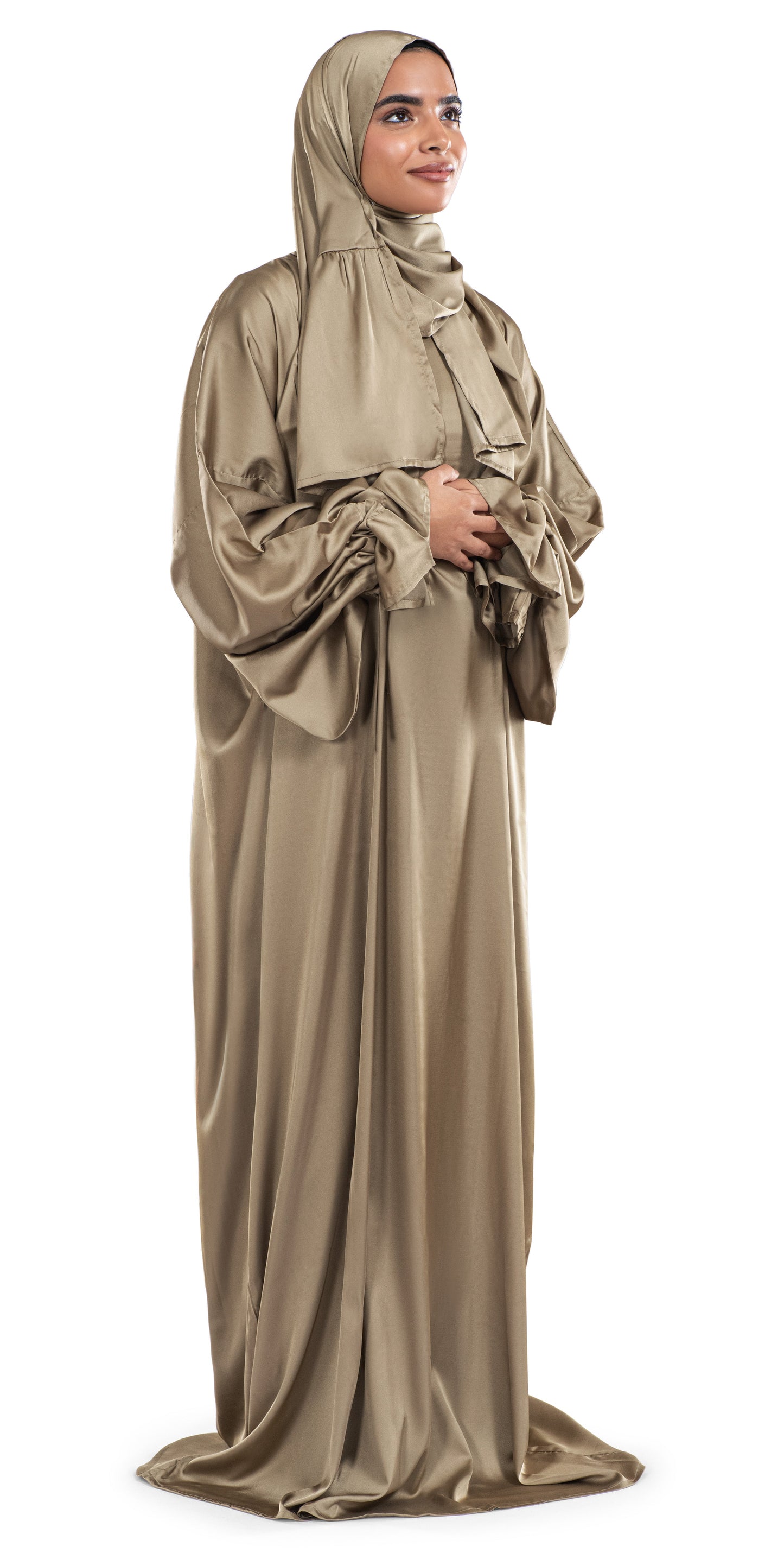 Sand Satin Islamic Prayer Wear
