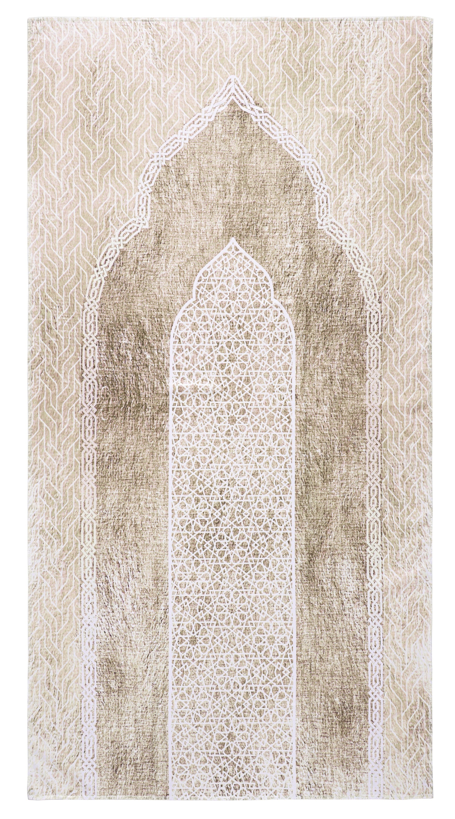 Beige Rejal Prayer Set