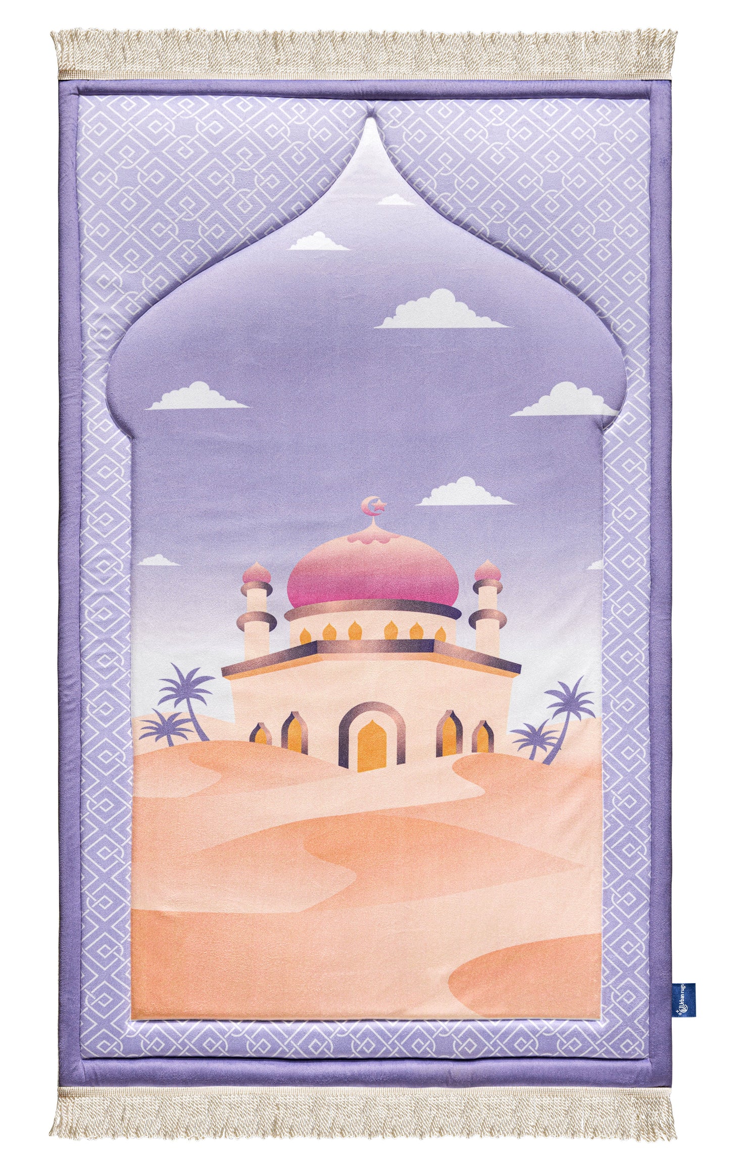 Mauve Sahara Mosque Junior Prayer Mat