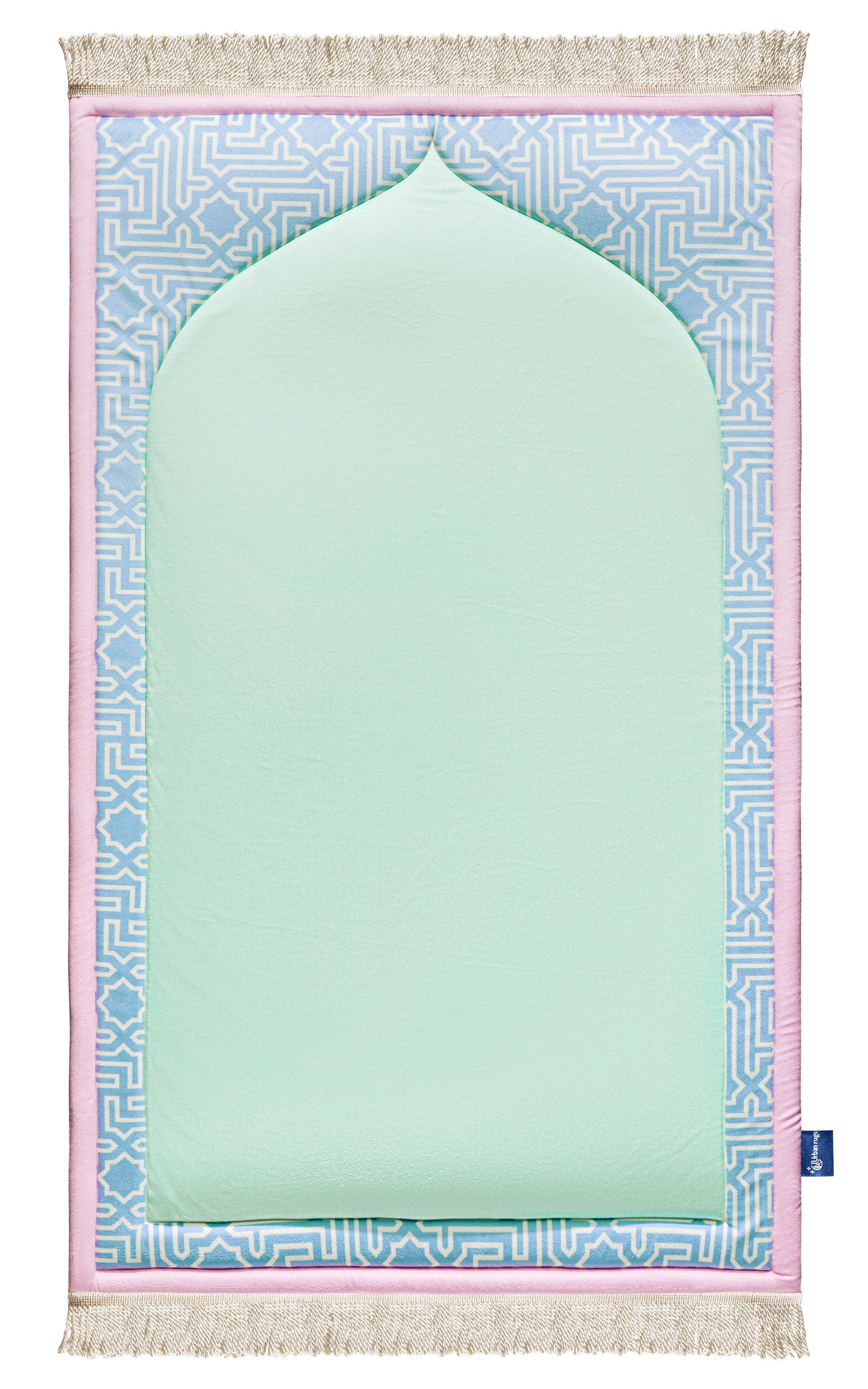Pastel Islamic Arch Junior Prayer Mat