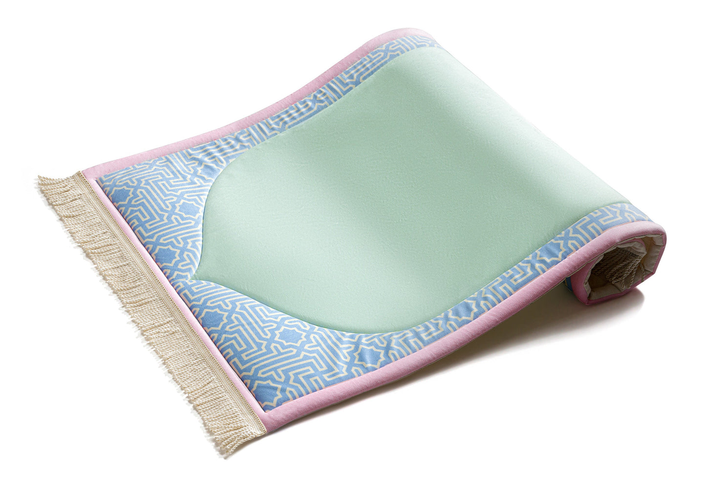 Pastel Islamic Arch Junior Prayer Mat