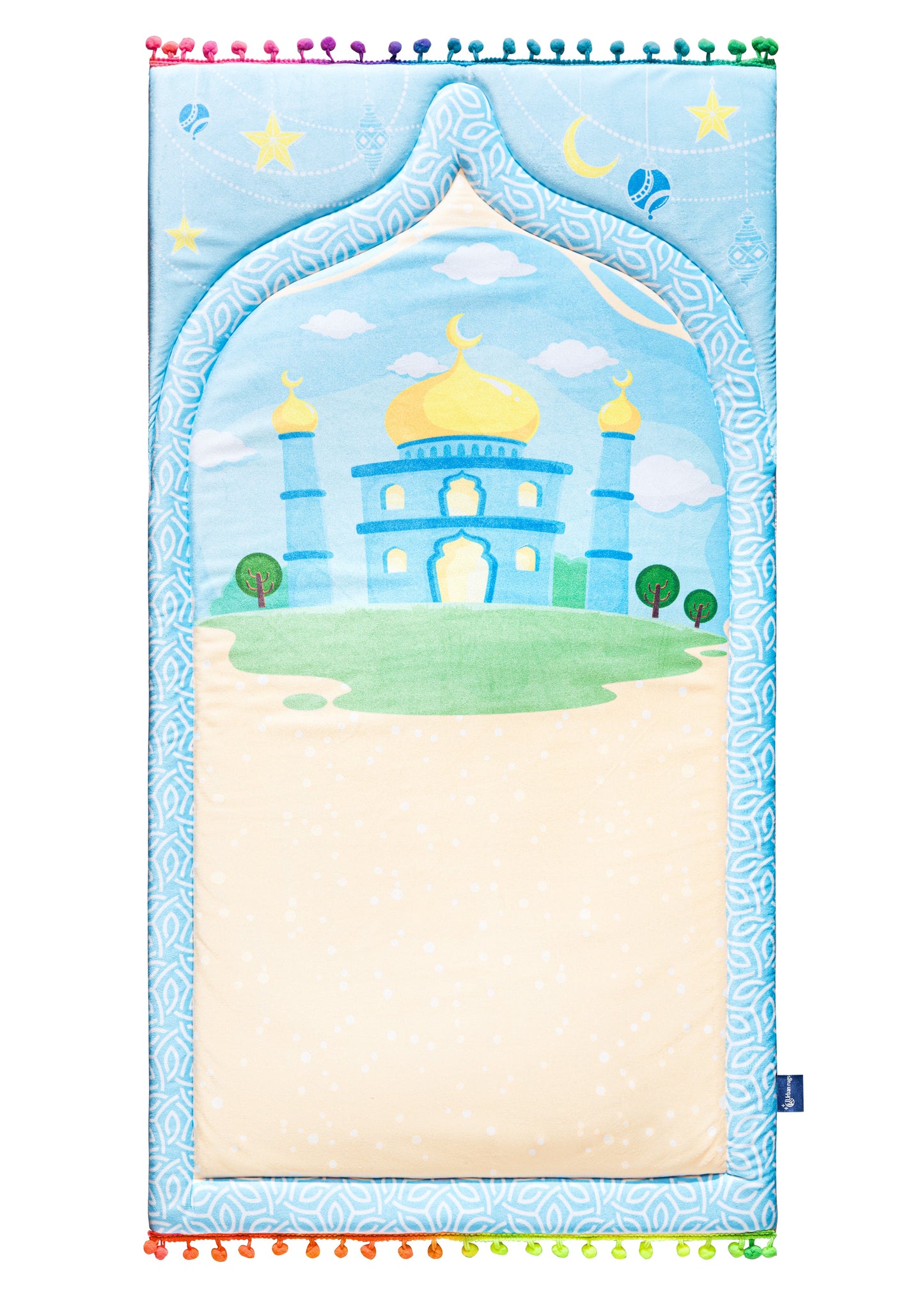 Dreamy Blue Kids Prayer Mat