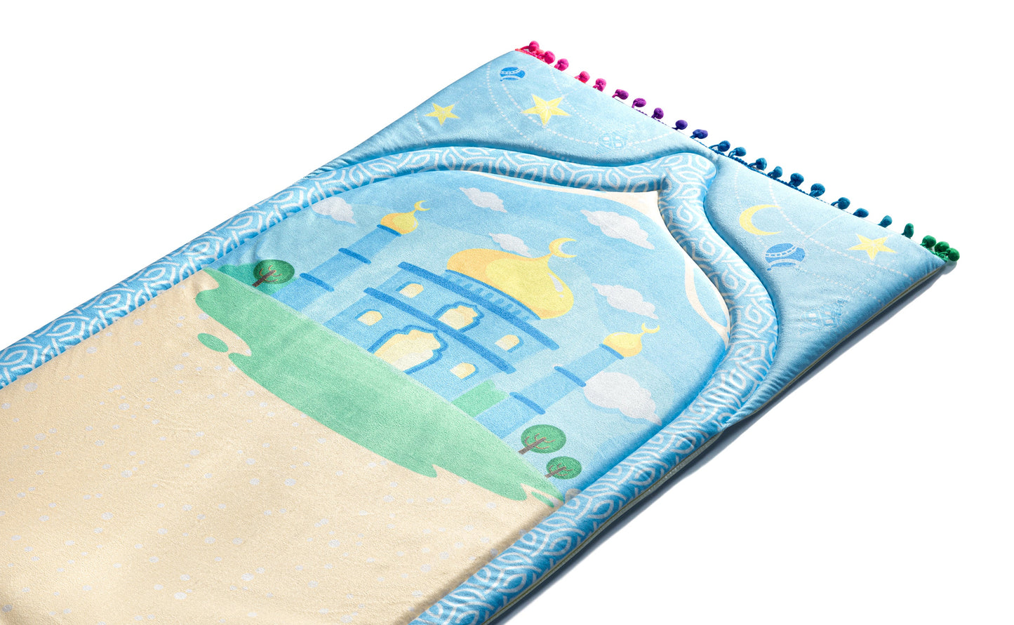 Dreamy Blue Kids Prayer Mat