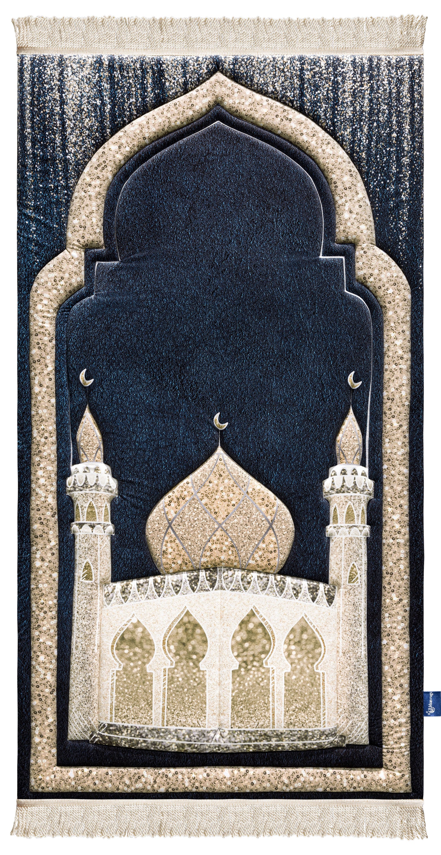 Blue Shimmer Premium Prayer Mat