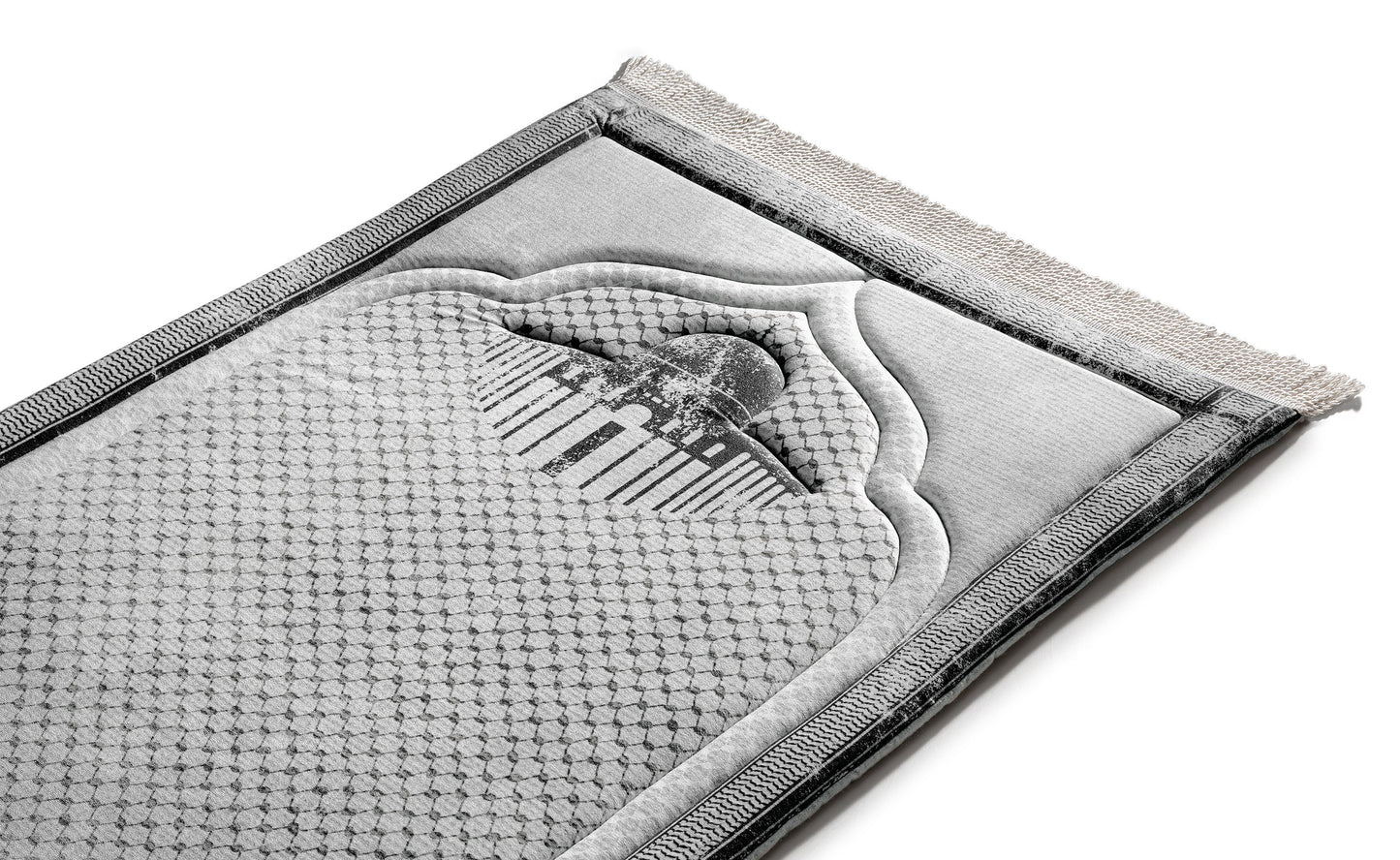 سجادة صلاة الكوفية الفلسطينية الفاخرة