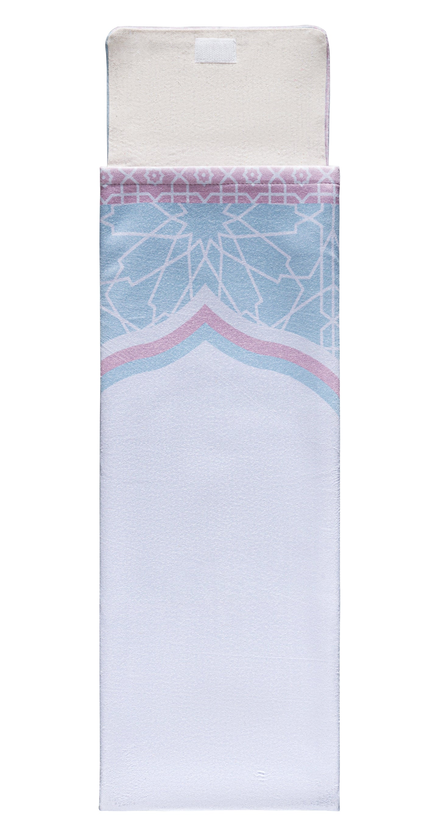 سجادة جيب على شكل قوس إسلامي من الكشمير