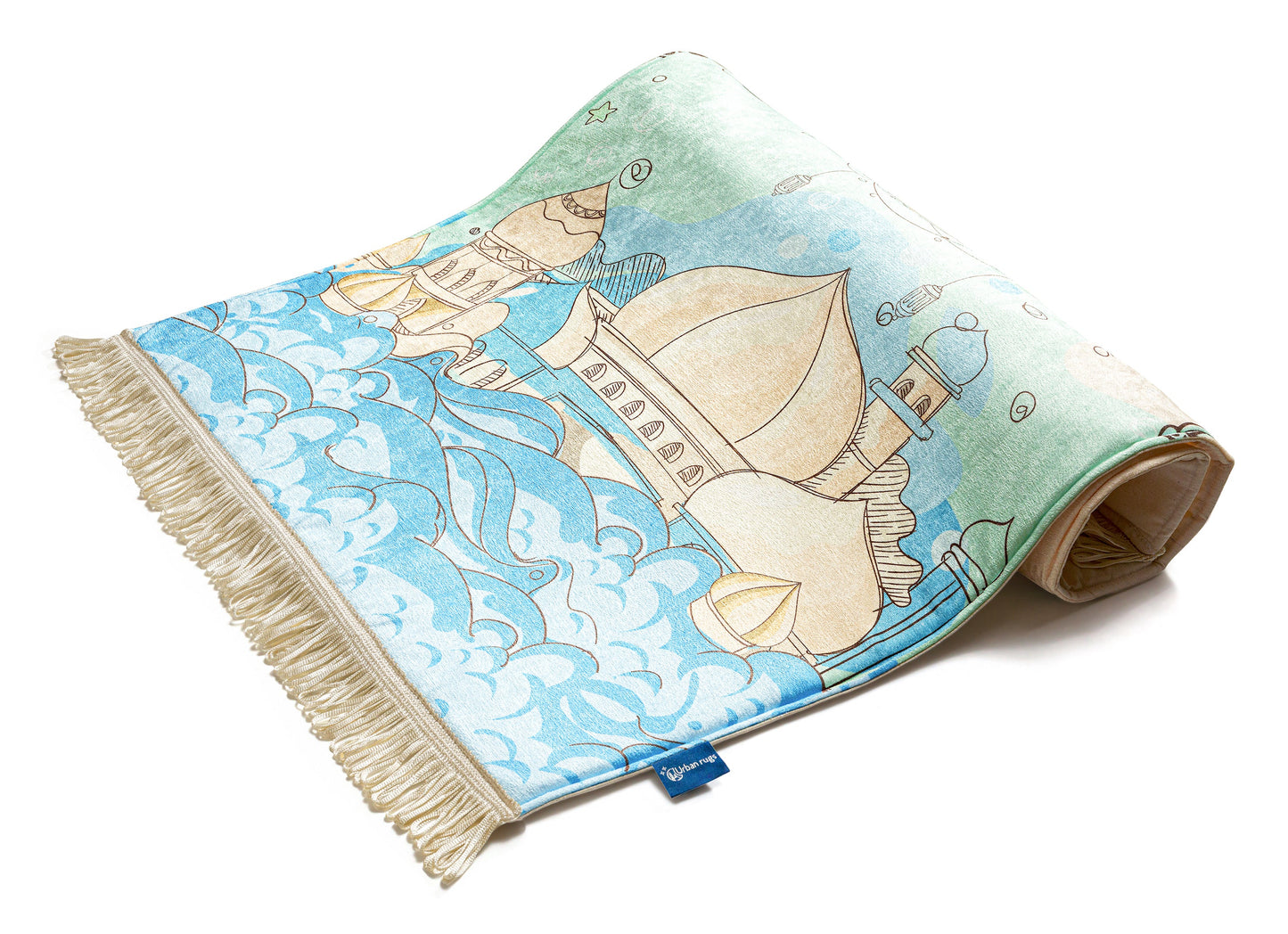 Blue Waves Original Prayer Mat