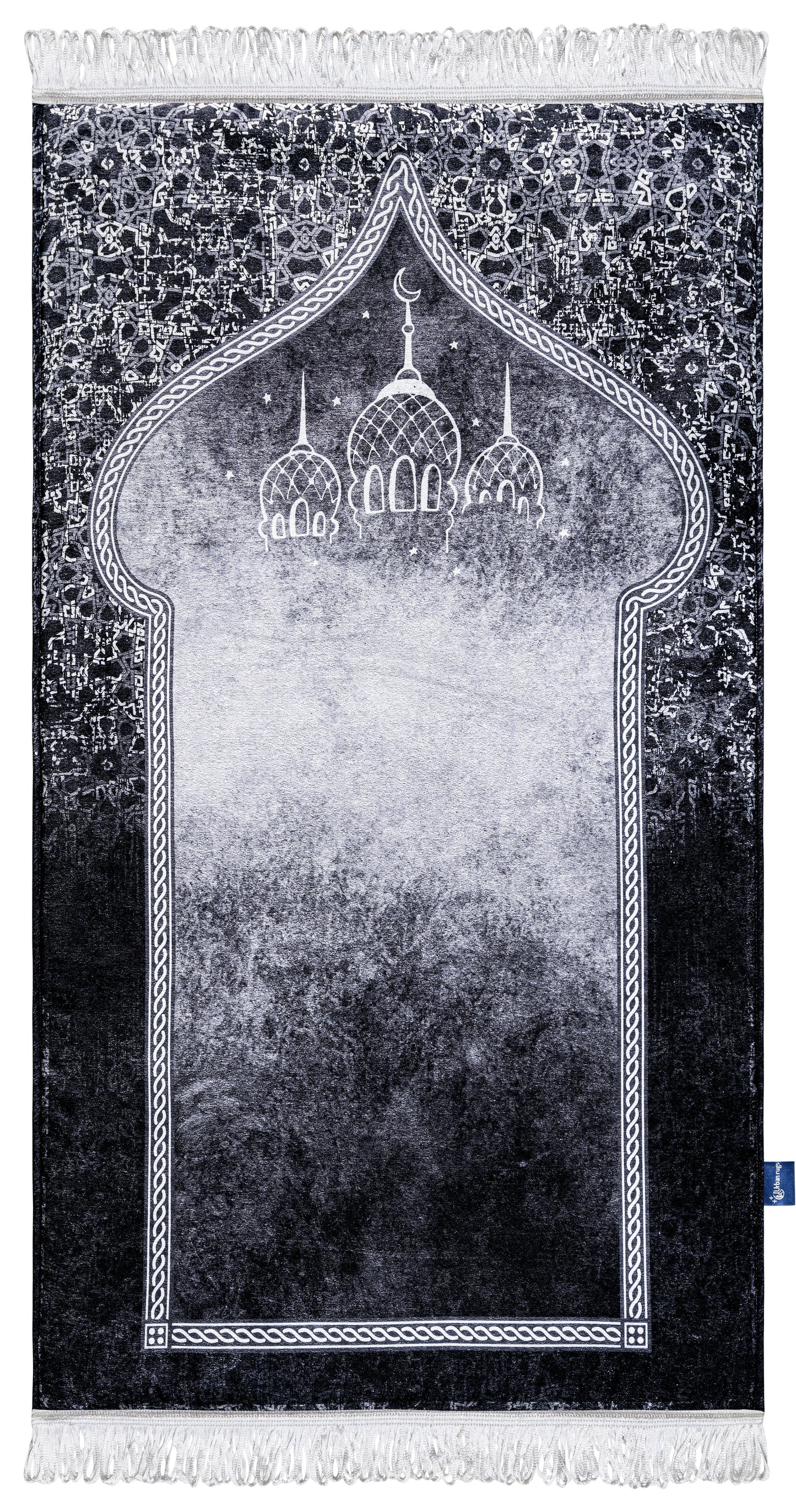 Black Sparkle Original Prayer Mat