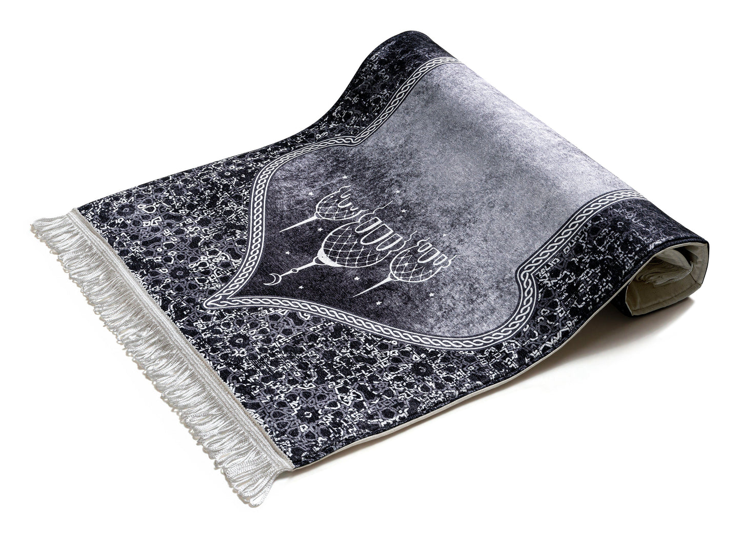 Black Sparkle Original Prayer Mat