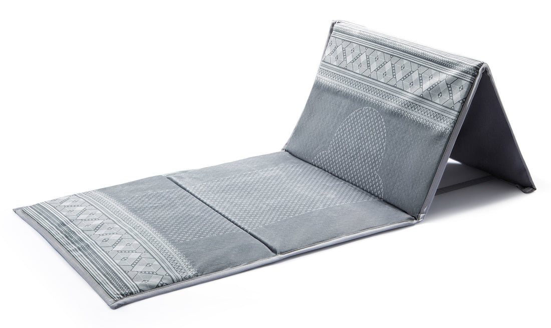 Classical Grey Backrest Prayer Mat – Urban Rugs Lebanon