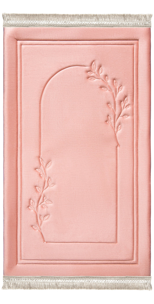 Rose Pink Capitone Prayer Mat