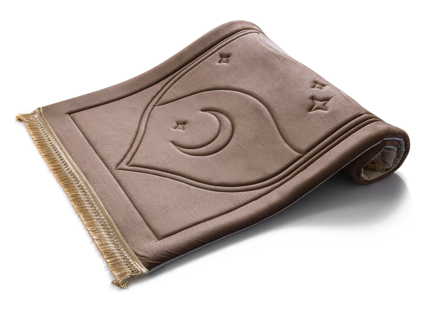 Taupe Dusk Capitone Prayer Mat