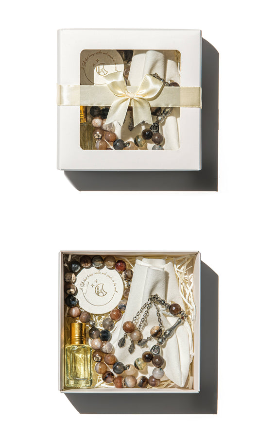 Premium Mesbahah & Oud Giveaway Box