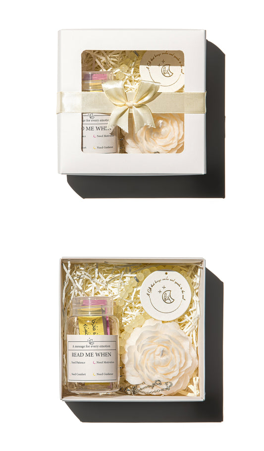 Read Me When (Pastel Yellow Sebhah) Giveaway Box