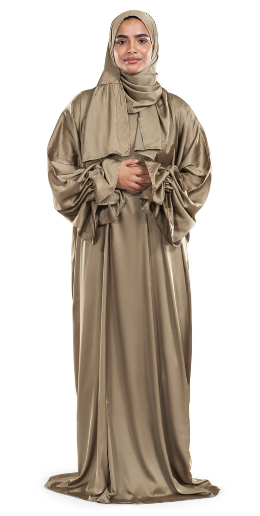Sand Satin Islamic Prayer Wear