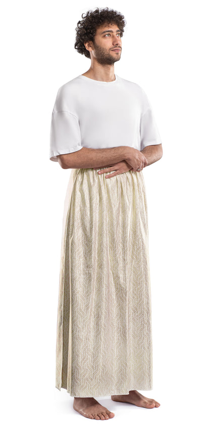 Beige Rejal Prayer Set