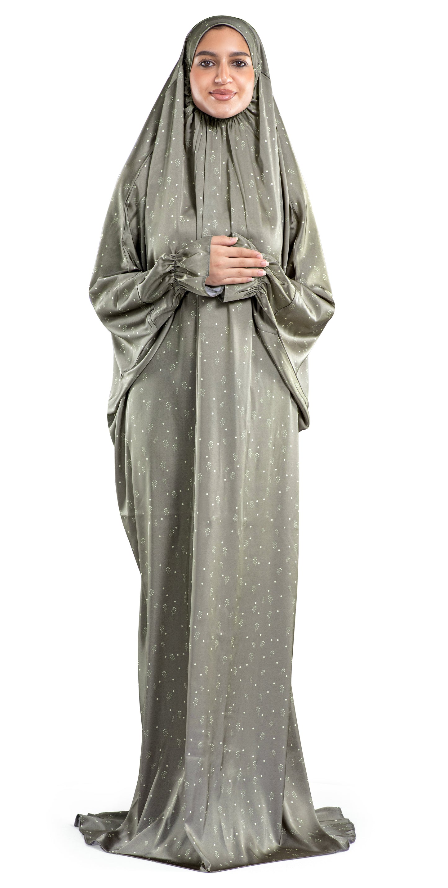 Kale Satin Islamic Prayer Wear