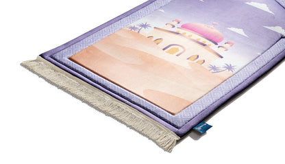 Mauve Sahara Mosque Junior Prayer Mat