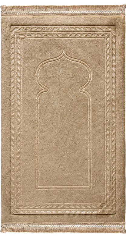 Bronz Emboss Prayer Mat