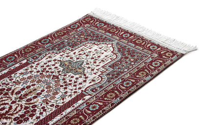 Turkish Red Mihrab Naseej Prayer Mat