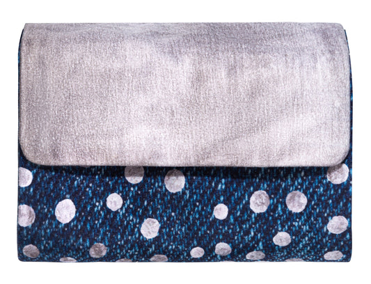 Grey Dotted Pocket Sejadah