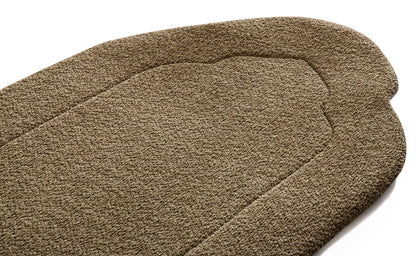 Tan Arched Plain Prayer Mat