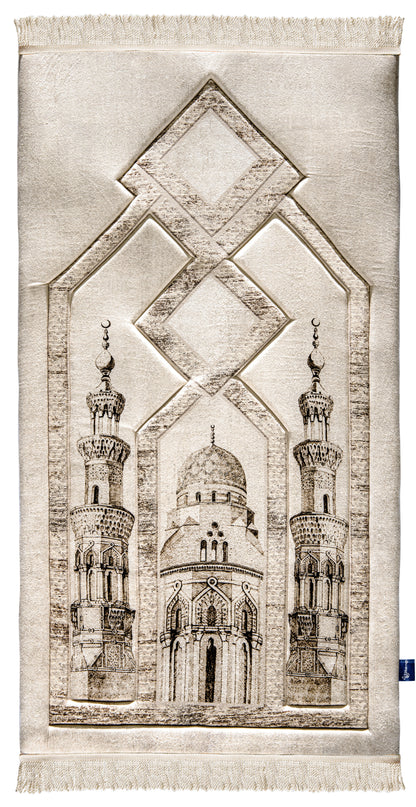 Old Cairo Mosque Premium Prayer Mat
