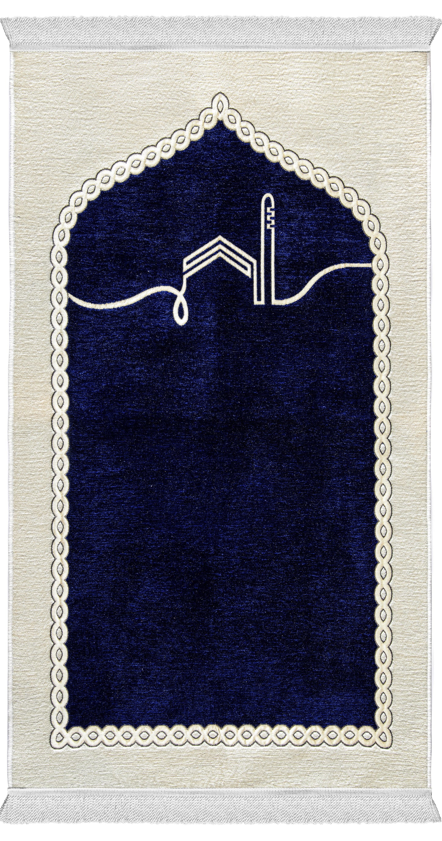Blue Arched Kaaba Unpadded Sejadah