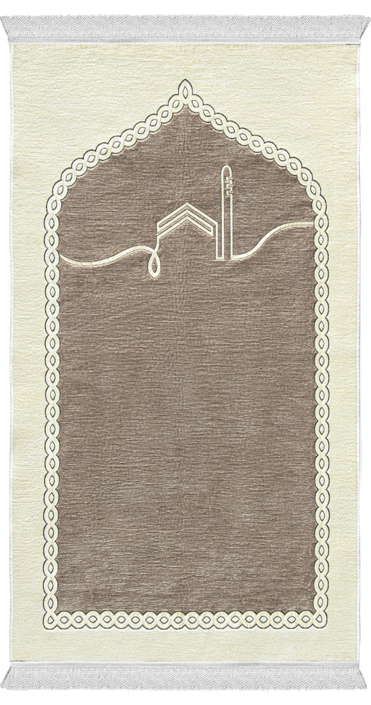 Bronz Arched Kaaba Unpadded Sejadah