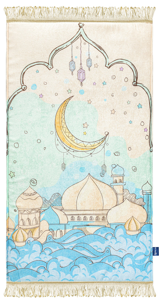 Blue Waves Original Prayer Mat