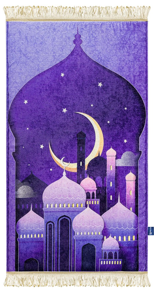 Purple Arabian Night Original Prayer Mat