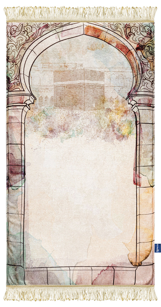 Kaaba Window View Original Prayer Mat